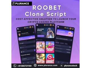 Roobet clone script - Ready-to-Deploy solution for launching your crypto casino platform