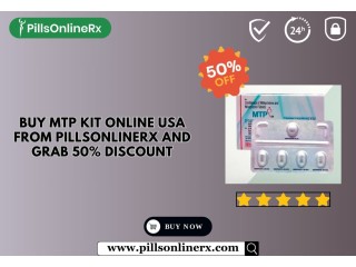 Buy MTP Kit Online USA from PillsOnlinerx and Grab 50% Discount