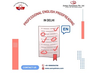 Expert English Proofreading Services in Delhi – Error-Free & Polished!