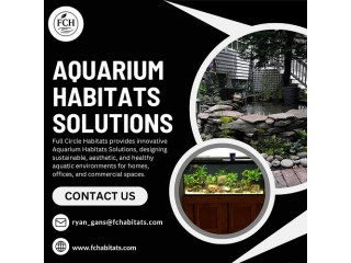Home Aquarium Installation - Full Circle Habitats