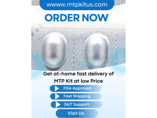 MTP Abortion Pills - Mifepristone and Misoprostol Kit Online in USA