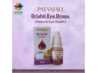 Patanjali Drishti Eye Drops for Natural Eye Health