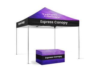 Express  Canopy offers fast-assembly, high-quality pop-up tents