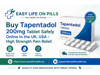 Tapentadol 200mg Order Online In USA, UK - For Strong Pain Relief