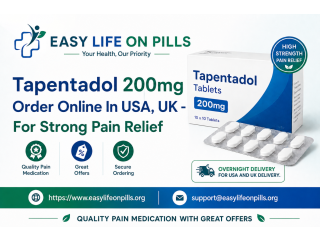 Tapentadol 200mg Order Online In USA, UK - For Strong Pain Relief