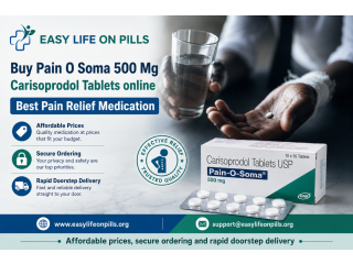 Buy Painkillers Online From EasyLifeOnPills - For High Strength Pain Relief.