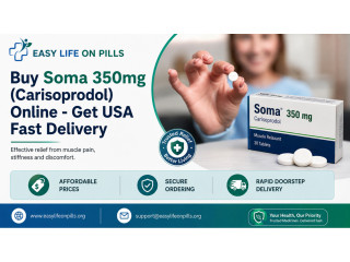 Buy Soma 350mg (Carisoprodol) Online - Get USA Fast Delivery