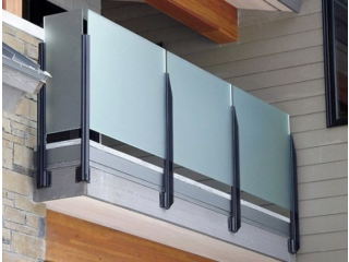 Indoor Glass Railings for Stairs | Custom Glass Railing Systems