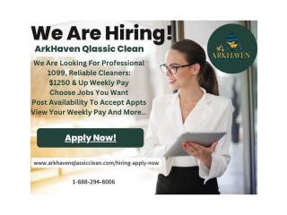 $1100 A WEEK AND MORE AS A 1099 CONTRACTOR CLEANING HOMES, APARTMENTS, & CONDOS