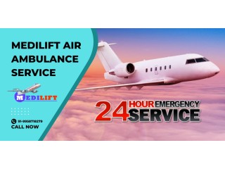 Take the Convenient Medical Shifting by Medilift Air Ambulance in Guwahati