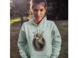 Illustration Hooded Sweetshirt