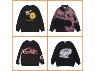 Cartoon Letter Graphic Sweater