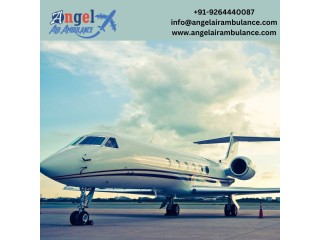 Take Safe and Comfortable Air and Train Ambulance Service in Delhi with Medical Panel by Angel