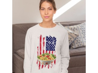 Pasta Design Raglan Pullover