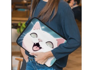 Kawaii Laptop Sleeve with Zipper