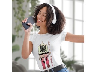 Samurai Print Heavy Cotton T-Shirt