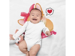 Cute Dog Baby Swaddle Blanket