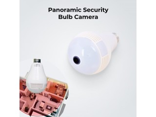Panoramic Security Bulb Camera