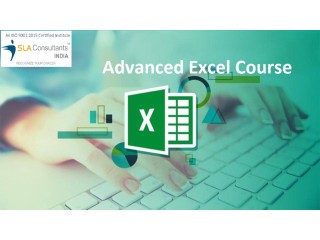 MS Excel Course in Delhi at SLA Institute with Free VBA Macros & MS Access SQL Certification, 100% Job Placement