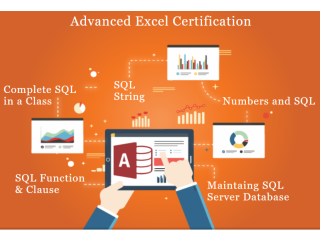 MS Excel Course in Delhi, Shakarpur, SLA Training Institute, Free VBA Macros & SQL Certification, Independence Offer till Aug '23