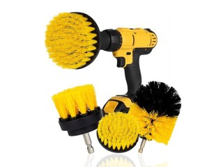 Drill Scrubber Brush Kit