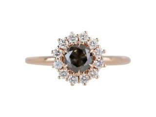 Exquisite Antique Black Diamond Ring For Sale
