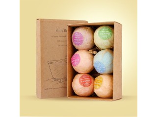 Custom Bath Bomb Boxes