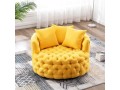 italian-inspired-luxury-linen-single-sofa-with-rotatable-pull-buckle-design-small-0