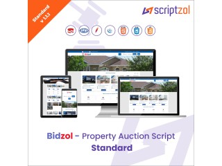 Best Advanced Property Online Auction PHP Script  - Scriptzol