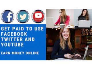 Get Paid To Use Facebook, Twitter And Youtube
