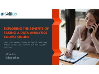 Exploring the Benefits of Taking a Data Analytics Course Online