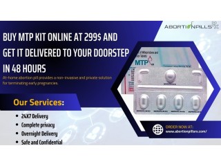 Buy mtp kit online at 299$ and get it delivered to your doorstep in 48 hours