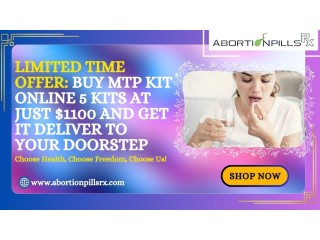 Limited Time Offer: Buy MTP Kit Online 5 Kits At Just $1100 And Get It Delivered To Your Doorstep