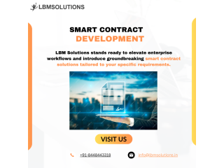 With LBM Solutions, you can develop smart contracts you can trust