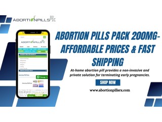 Abortion Pills Pack 200mg-Affordable Prices & Fast Shipping!