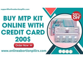 Buy mtp kit online with credit card- 200$