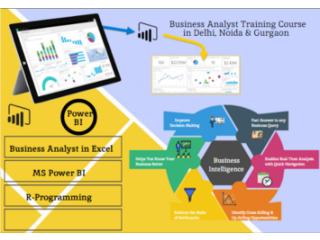 Microsoft Business Analyst Training Course in Delhi, 110063, 100% Placement[2024] - Data Analytics Course in Gurgaon, SLA Analytics