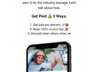 Now Hiring- Delivery Drivers and Earn more with our driver referral program