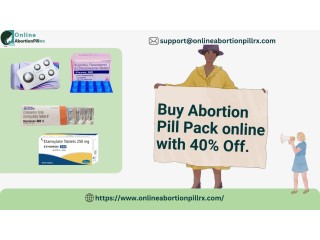 Buy Abortion Pill Pack online with 40% Off.