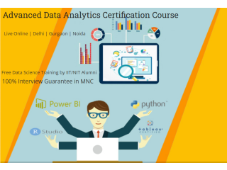 Data Analytics Course in Delhi, 110076. Best Online Live Data Analytics Training in Chennai by IIT Faculty , [ 100% Job in MNC]