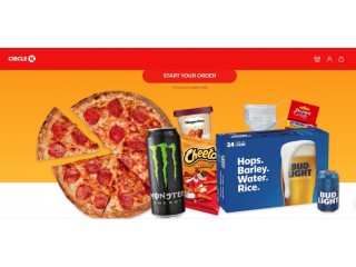 Veggie Pizza Order online on Circle K & Pickup at your convenience