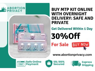 MTP Kit Online with Overnight Delivery: Safe and Private