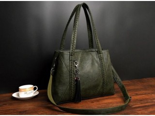 New Leather Tassel shoulder Messenger Bag