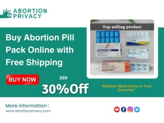 Buy Abortion Pill Pack Online with Free Shipping