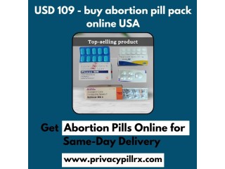 USD 109 - buy abortion pill pack online USA (Free shipping)