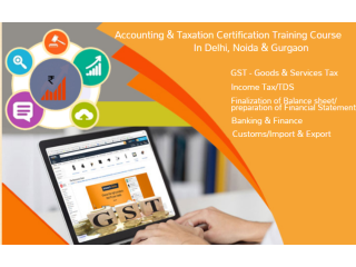 GST Certification Course in Delhi, 110050, SLA  Accounting Institute,