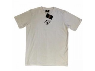 RELAXED WHITE & BLACK T-SHIRT