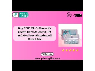 Buy MTP Kit Online with Credit Card At Just $109 and Get Free Shipping All Over USA