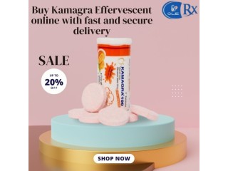 Buy Kamagra Effervescent online with fast and secure delivery