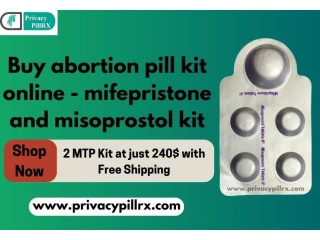 Buy abortion pill kit online - mifepristone and misoprostol kit
